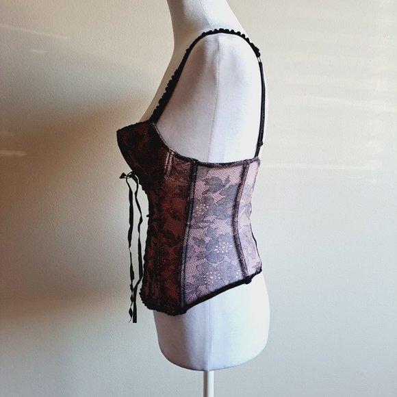 Chantal Thomass Pink Corset Top Size 32B - Picture 6 of 15